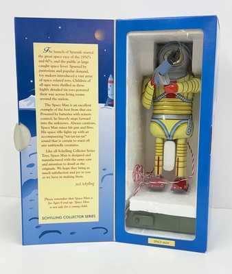 Schylling Collector Series Space Man Tin Toy Robot Limited Edition NIB Old Stock