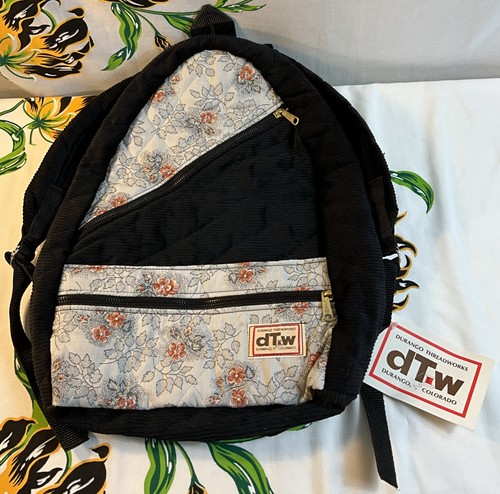 Vintage Durango Threadworks Cord Rucksack 80’s