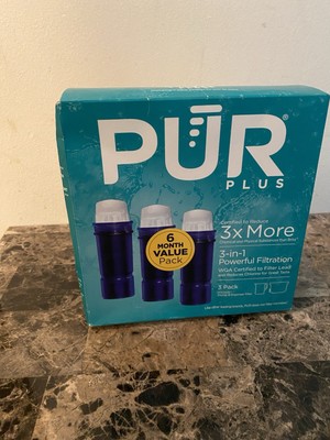 Pur Plus PPF951K3 Lead Reduction Water Pitcher Replacement Filter - 3 Pack