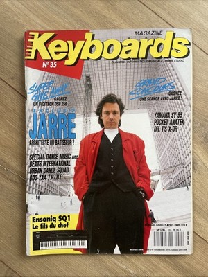 Keyboards Magazin Nr. 35 Juli-August 1990 - JEAN-MICHEL JARRE Cover