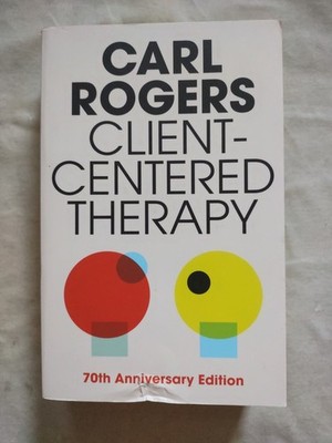 Client-Centered Therapy 70th Anniversary Edition Softcover Book Carl Rogers READ