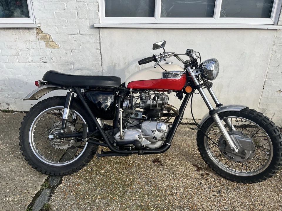 Triumph TR6 1971 Desert Sled - Image 2 of 4