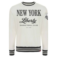 Unisex Sportiqe Cream New York Liberty Athletic Club Collection French Terry