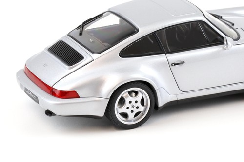 1:18 Norev Porsche 911 964 Carrera 4 WTL 30 años 911 Polar silver - Limited - Imagen 7 de 9