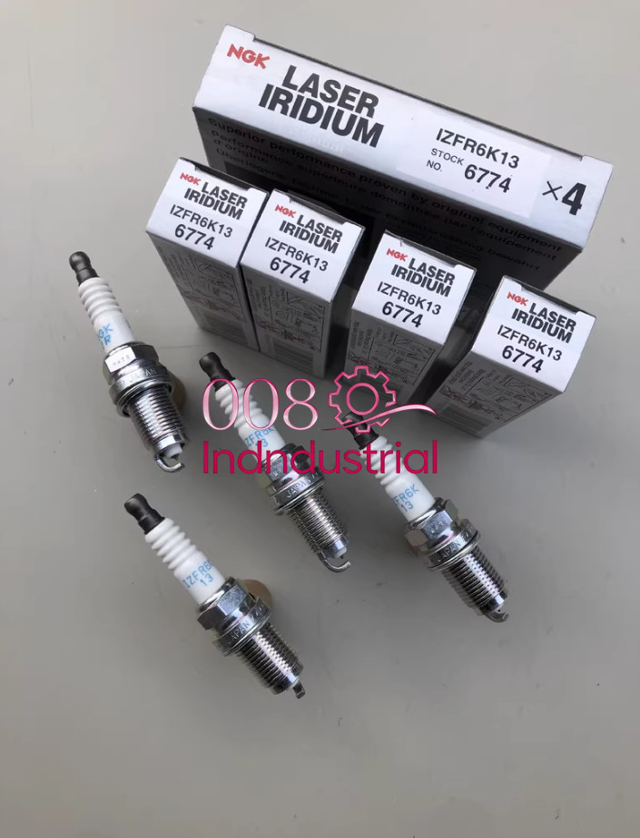 Set of 4 NEW FOR NGK 6774 Spark Plug Laser Iridium IZFR6K13