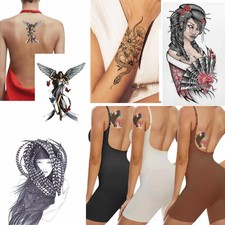 Unisex Colored Semi Permanent/Temporary Long-Lasting Tattoo: 1 Pack
