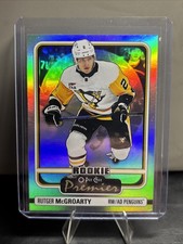 2024-25 O-Pee-Chee RUTGER MCGROARTY Rookie Premier Rainbow Penguins #P-100