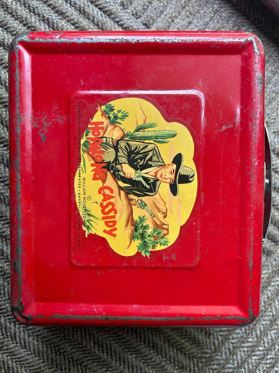 Hopalong Cassidy Metal Lunch Box for sale | eBay