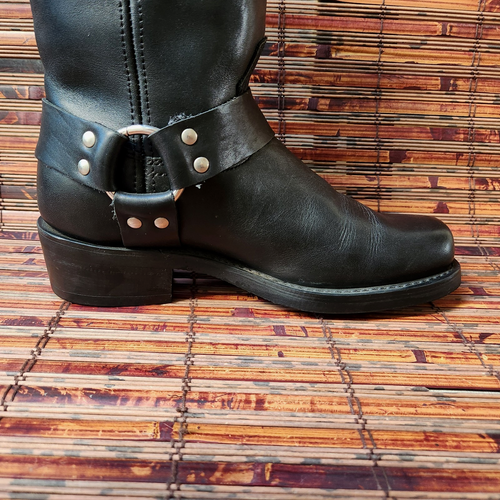 Dingo Womens Leather Engineer Harness Boots Size 9 M Biker Motorcycle Boots - Picture 7 of 24