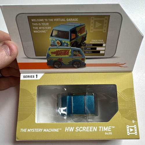2018 Hot Wheels ID Scooby Doo THE MYSTERY MACHINE HW SCREEN TIME Series 1 Van - Picture 2 of 9