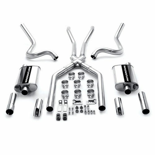 MAGNAFLOW PERF EXHAUST 64.566 Mustang V8 Dual Exhaust Kit P/N 15815