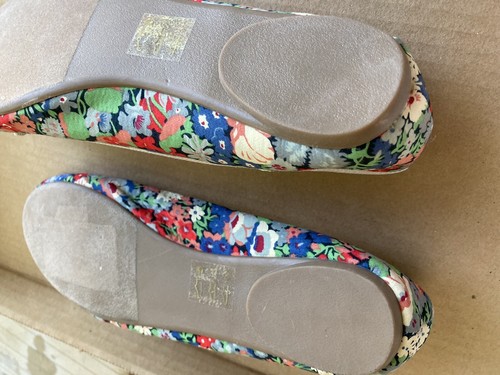 Lord & Taylor Liberty Of London Print Ballet Flats Size 7 Never Worn - Picture 5 of 5