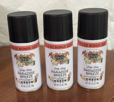 3- Pack Of Power Stick Body Spray Mist Paradise Breeze 3.5 oz New