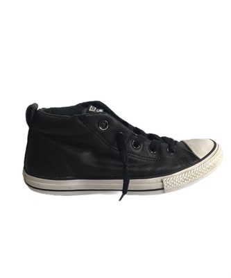 black high top converse junior size 4