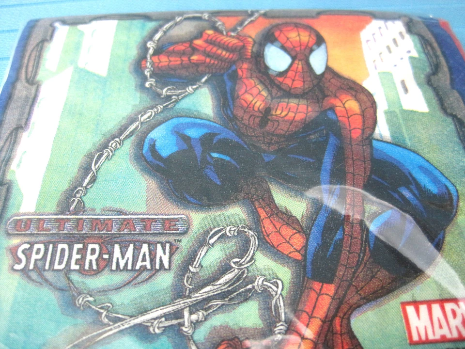 Guardanapos de festa Marvel Spider-Man bebidas coquetel 16 unidades 2 camadas azul vermelho - Imagem 2 de 3