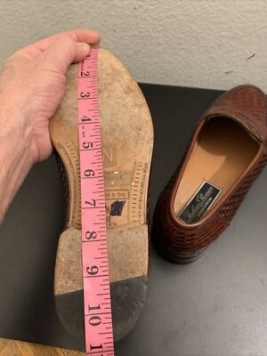 Italian Premier by Nordstrom Made In Italy Woven Crocodile 