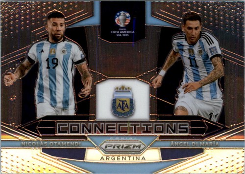 2024 COPA AMERICA USA DUAL GOLD PRINTED AUTO MESSI / ANGEL DI 