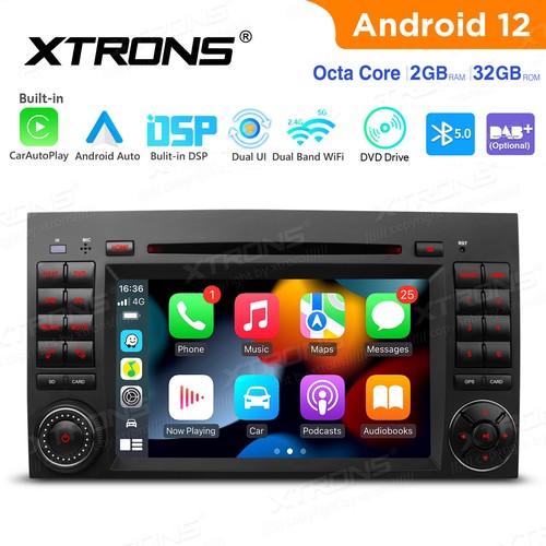 8-Kern Android 12.0 Autoradio DVD GPS Navi für Mercedes-Benz W245 Sprinter W906 - Bild 1 von 11