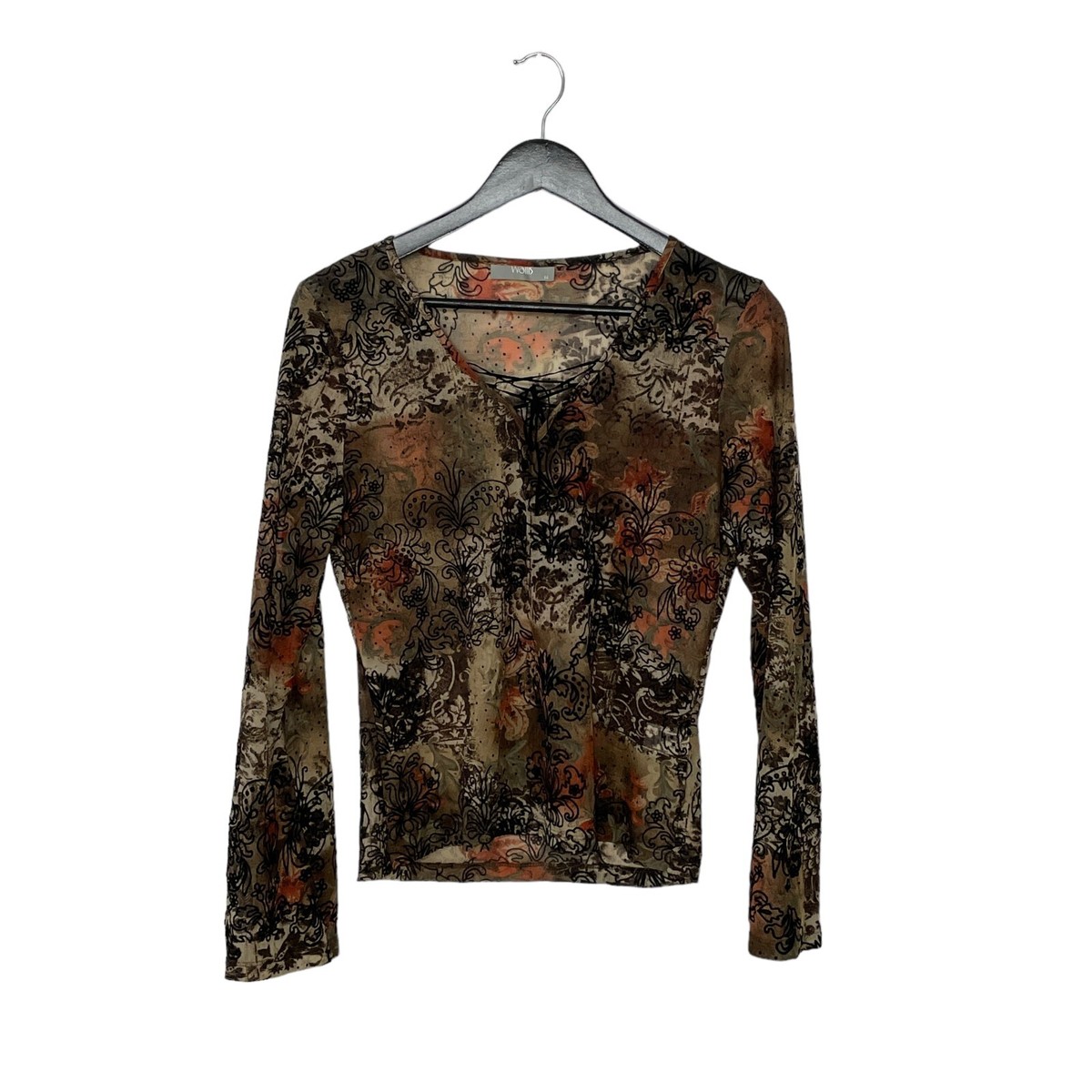 【新品未使用】Acka sheer over flare blouse sheer over flare blouse – Acka online store