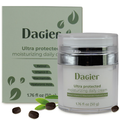 Hydrating Collagen & Retinol Face Moisturizer - Unisex Day and Night Cream