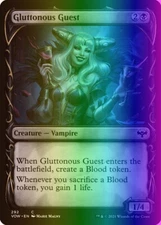 MTG Magic the Gathering Gluttonous Guest (292/596) Innistrad Crimson Vow LP FOIL