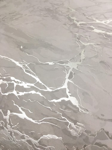 Marble Place Mats Washable Placemats In Silver 12" X 18" Set Of 4 Heat Resistant - Picture 7 of 7