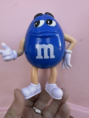 M&M's Blue Character Case Christmas Ornament  Trinket Box Candy Holder Gift Box
