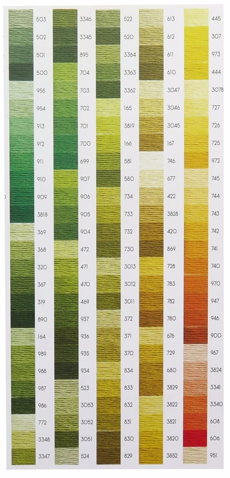 DMC MOULINE STRANDED COTTON - Cols BLANC - 898 - 23% OFF FOR 4 OR MORE - Image 4 of 4