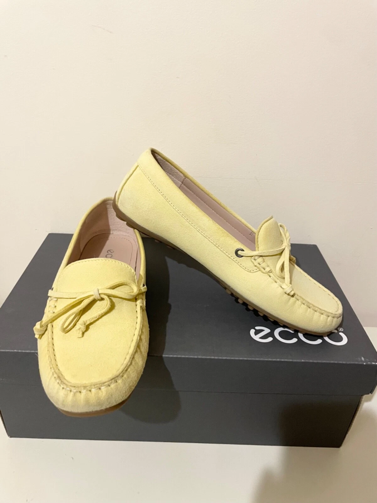 ECCO DIVINE SHERBERT (LEMON) MOCASSINO MOCASSINO SCARPE BASSE TAGLIA 5 5 5 EU 38
