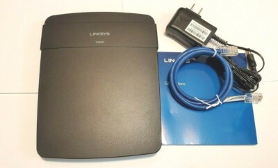 Cisco Linksys E1200 Wireless N300 WiFi Router with 4 Port Super Fast