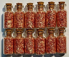 12 Bottles of Real Copper Flakes ...Large ... Lowest price on the Net