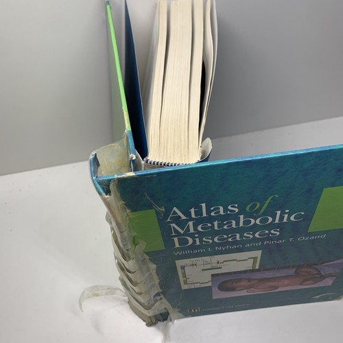 SALE Atlas of Metabolic Diseases by Nyhan, William L., Ozand, Pinar T. B49 - Picture 2 of 9