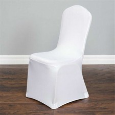 Image of Universal Spandex Chair Covers Stretch Slipcovers Wedding Party Dining Kithen 