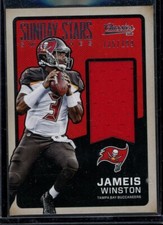 2016 Panini Classics Sunday Stars Jameis Winston WORN JERSEY Buccaneers /199