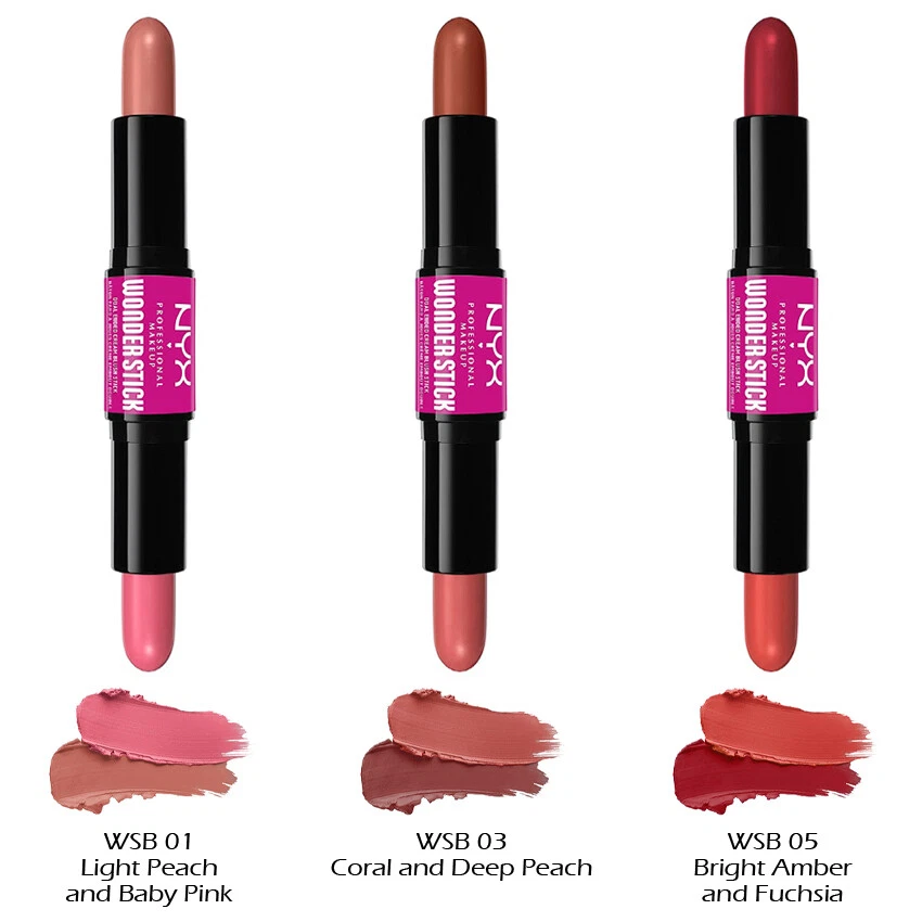 1 NYX Wonder Stick Blush - Dual-Ended Cream Blush "Pick Your 1 Color" *Joy's* - Image 2 of 4