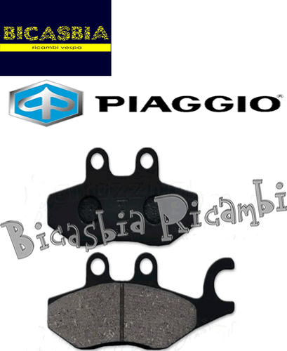 665842 - Original Piaggio Rear Brake Pads MP3 Yourban LT ERL 300