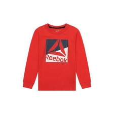 Reebok Boys Active Long Sleeve Graphic T-Shirt, Size L 10-12 