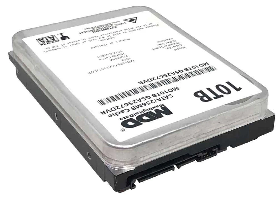 MDD 10TB 7200RPM 256MB Cache 3.5" SATA 6.0Gb/s Internal Surveillance Hard Drive - Image 4 of 4