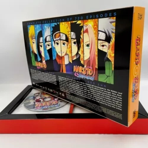 Naruto & Naruto Shippuden Complete DVD 1-720 Episodes & 11 Movies [English Dub] - Image 4 of 4