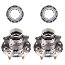4pcs Wheel Hub & Bearing Assembly Front Rear FWD For Hyundai Sonata 2011-2013