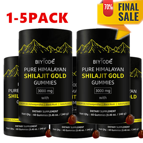 1-5 Pack Himalaya Shilajit Gummis Ashwagandha Chaga Pilz Natural& Safe - Picture 6 of 22