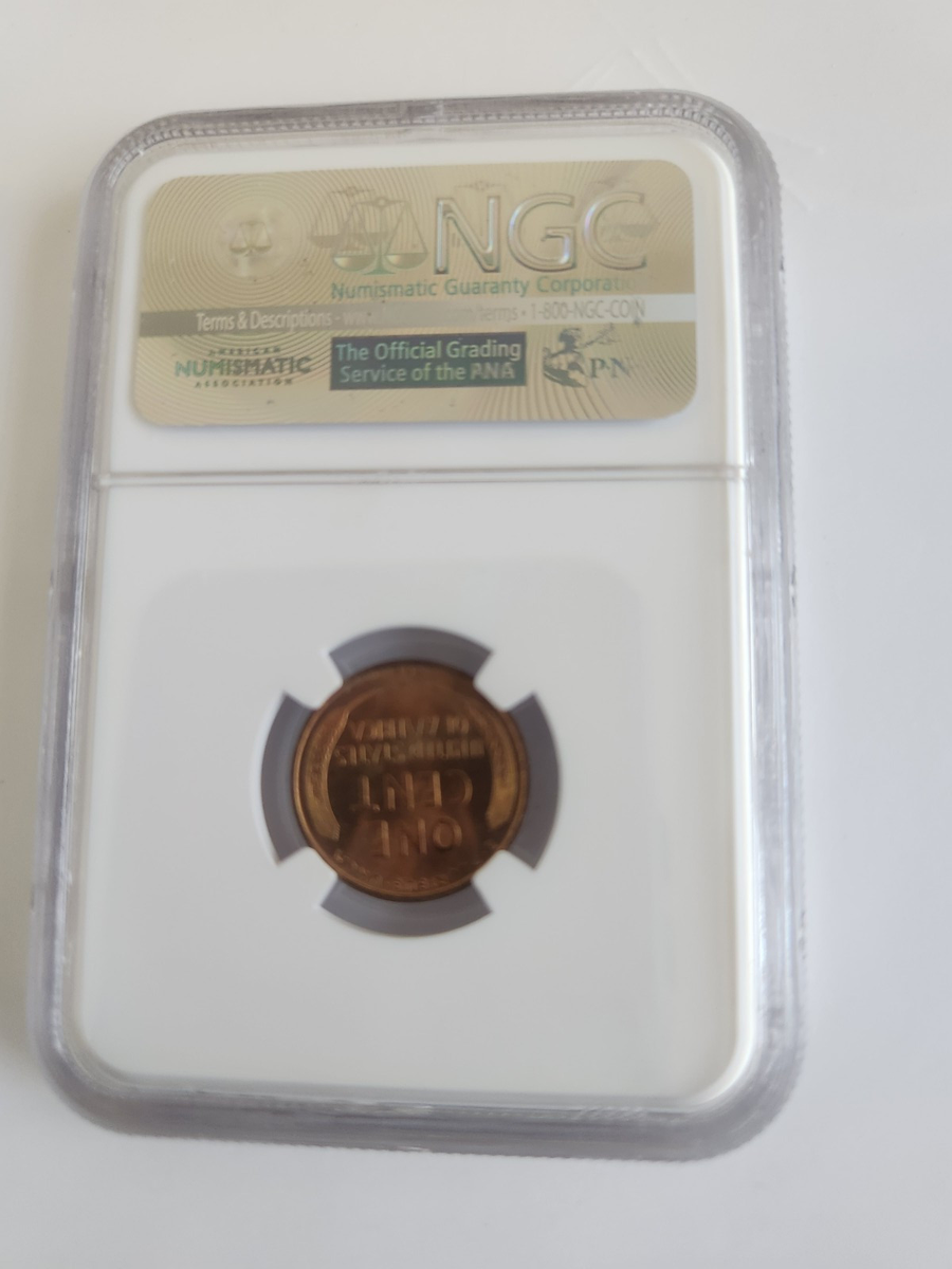 1909 , VDB , NGC , MS 66 , RD , Lincoln Cent , Bandera Bank Hoard