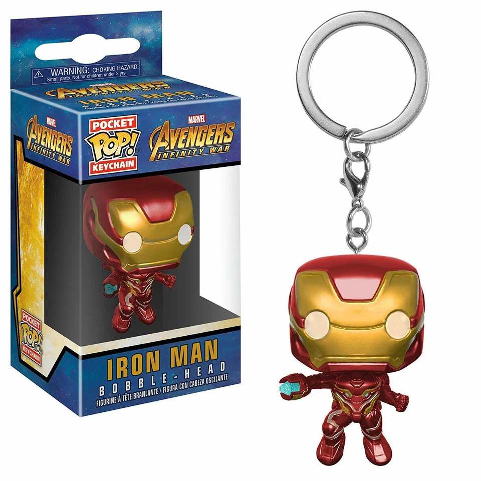 Funko Pop Marvels Disney DC Ironman Spiderman Rick and Morty varios llaveros Foto 4 de 4