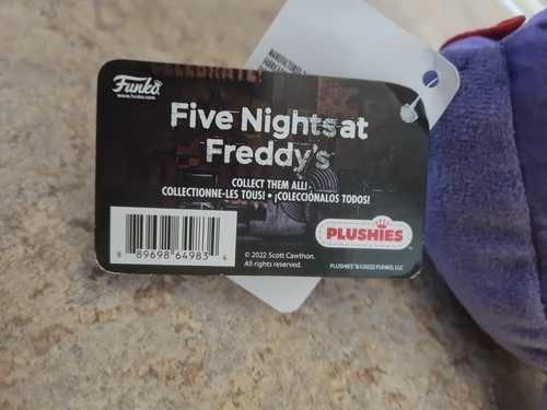 Peluche oficial Funko / Cabezas reversibles Five Nights at Freddys FNAF / 4" Bonnie - Imagen 4 de 5
