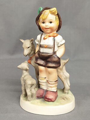 VINTAGE GOEBEL HUMMEL KLEINER ZIEGENHIRTE PORZELLAN FIGUR NR 200/0 1948 - TMK4