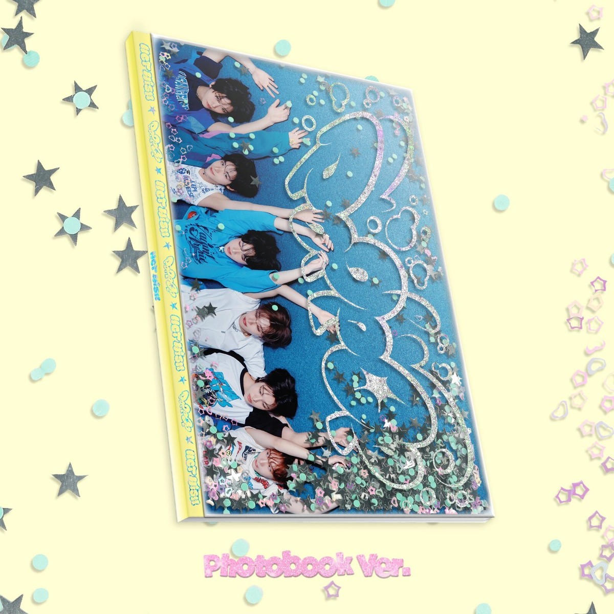 NCT WISH poppop アルバム photobook NCT WISH - NCT WISH poppop 2nd Mini Album 2 Version Set 1ea