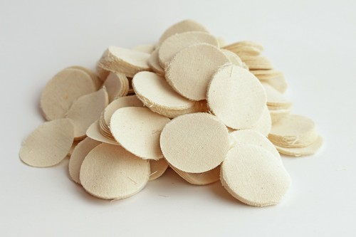 .40-.49 CAL 1 1/8" ROUND .005" THICK DRY SHOOTING PATCHES / QTY. 500 / EMSS4051F - Picture 4 of 6