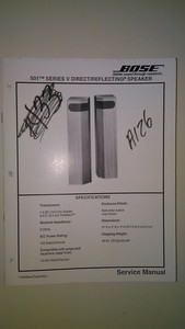 bose 501 series v speakers