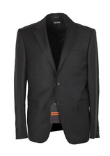 ZEGNA Signature Tailored Black Suit Size 50 IT / 40R U.S. New With Tags