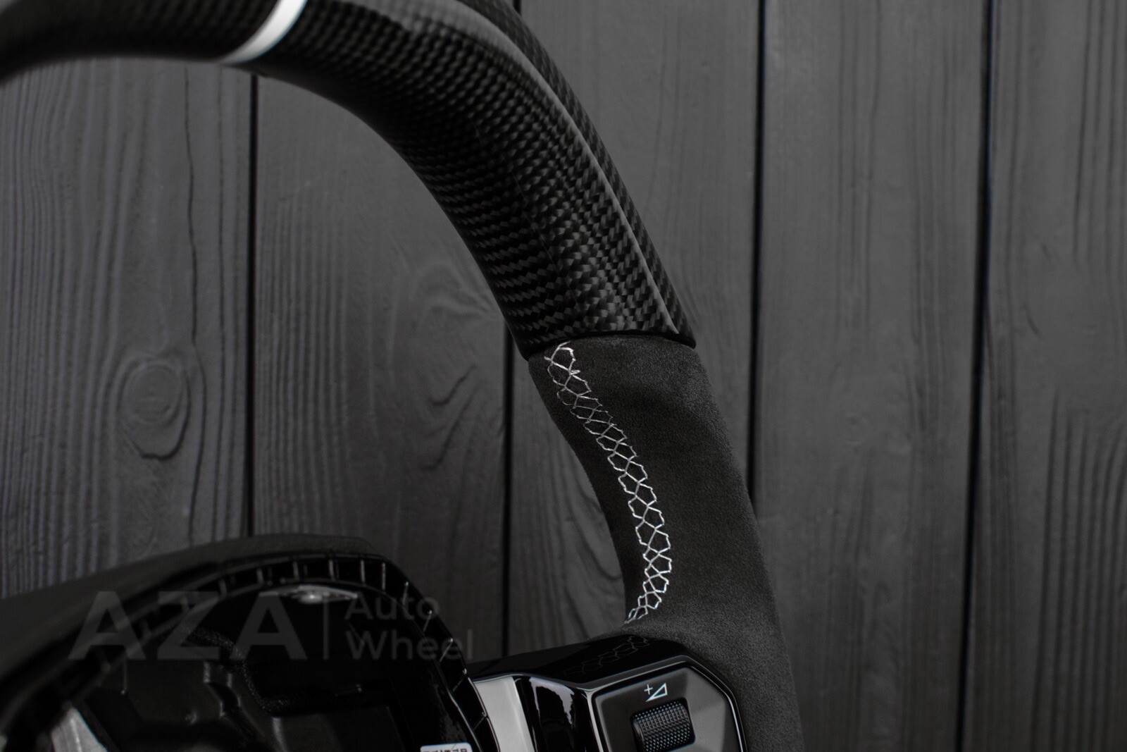 Lamborghini Aventador  SV SVJ Custom Carbon Fiber Steering Wheel